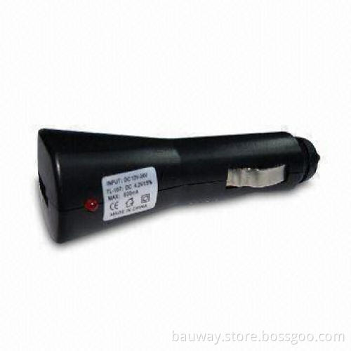 17g Car USB Charger for Electronic Cigarette, Portable and Wireless